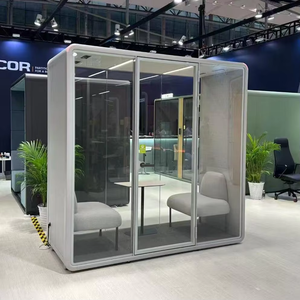 Cabine insonorisée mobile monobloc pour extérieur d'hôtel, espace plus spacieux, bureau, maison, cabine insonorisée, cabine capsule, pods de bureau - Product Image 1