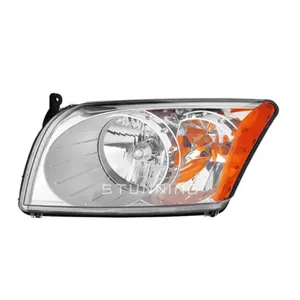 Lampu Depan Lampu Pengganti Rakitan, untuk Dodge Caliber 2007 Sampai 2011 Halogen Lampu Depan Lampu Besar