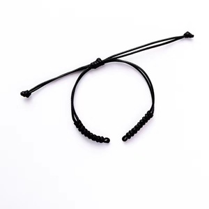 Venta al por mayor <span class=keywords><strong>de</strong></span> fábrica <span class=keywords><strong>hilo</strong></span> encerado imitación <span class=keywords><strong>de</strong></span> cuero DIY tejido a mano pulsera <span class=keywords><strong>de</strong></span> <span class=keywords><strong>hilo</strong></span> <span class=keywords><strong>rojo</strong></span> pulsera semiacabada - Product Image 1