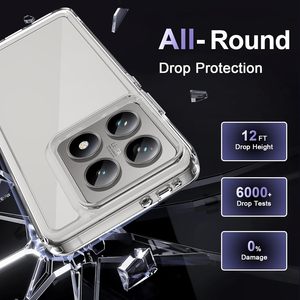 Funda transparente para 14T Pro, marco de TPU ultra transparente, protección antiarañazos - Product Image 5