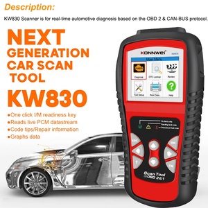 汽车数据流测试仪KW830 OBD2 EOBD CAN故障代码阅读器汽车扫描仪诊断扫描工具 - Product Image 2
