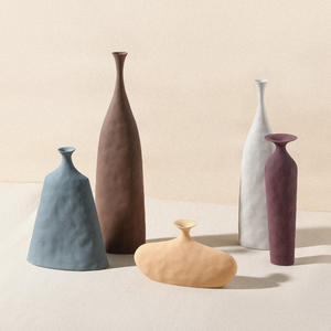 Jingdezhen, nouveau vase en céramique d'innovation pour la décoration de table de fleurs et d'herbe Oeuvre d'art élégante dans la <span class=keywords><strong>vie</strong></span> - Product Image 3