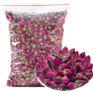 Tè alla rosa fiorito all'ingrosso tè di petali di fiori di rosa essiccati di qualità Premium