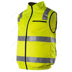 Chaleco Refrigerante Reflectante <span class=keywords><strong>de</strong></span> Doble Ventilador con Unidad <span class=keywords><strong>de</strong></span> Enfriamiento para Trabajo <span class=keywords><strong>de</strong></span> <span class=keywords><strong>Verano</strong></span> en Fábrica/Taller, Nivel A, Protección Contra Vapores, Marca XINTEX - Product Image 3