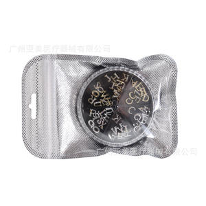 Accessoires de thérapie orale à six compartiments, style européen et américain, ornés de diamants, en or/argent, nouveauté - Product Image 3