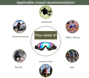 Gafas de Sol Deportivas para Exteriores al por Mayor, Gafas de Ciclismo a Prueba de Polvo para Actividades - Product Image 4