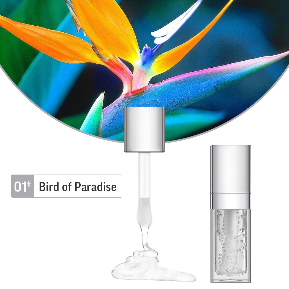 01#Transparent bird of paradise