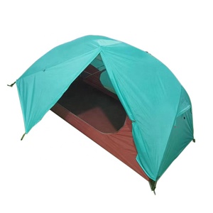 Fábrica de buena calidad portátil Nylon Ripstop revestimiento de silicona 3000mm costura grabada 2 personas tienda de campaña - Product Image 1