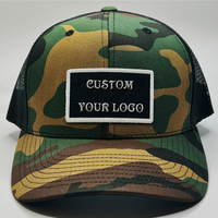 Camo 112 Trucker Hat 6 Panel Mesh Back Trucker Hat Custom 3D bordado logo 112 Mesh Style Original Trucker Gorras Sombreros