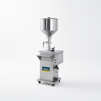 Machine de remplissage de liquides verticale semi-automatique, équipement de remplissage quantitatif pour boissons, vin, cosmétiques