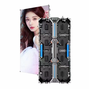 Mur vidéo LED extérieur P2.976, panneau en aluminium moulé sous pression 500x1000mm, système complet pour affichage de fond de scène de concert en location - Product Image 1