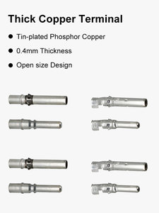 Slocable 2000V IP68 không thấm nước 2000 + Giao phối chu kỳ đồng tin mạ thiết bị đầu cuối ngọn lửa chống cháy PV cáp kết nối - Product Image 4