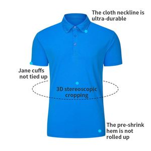 Chemises polo de travail personnalisées de haute qualité avec logo imprimé en sérigraphie pour hommes et femmes, manches courtes, golf, plusieurs couleurs - Product Image 4