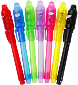 ปากกาหมึกที่มองไม่เห็นพร้อมปากกา UV สำหรับเด็กปากกาสายลับที่มีมนต์ขลัง - Product Image 3
