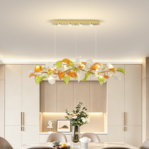 Lustre en fer de style nordique pour salon, suspension design moderne, lampe de plafond principale de luxe pour chambre à coucher intérieure - Product Image 4