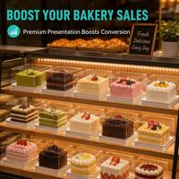 Boîtes d'emballage carrées transparentes en plastique jetables personnalisées pour hamburgers, gâteaux, pâtisseries, desserts et pain en PET – Vente en gros