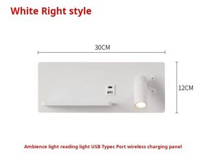 Luce <span class=keywords><strong>da</strong></span> <span class=keywords><strong>parete</strong></span> <span class=keywords><strong>a</strong></span> LED in stile moderno con ricarica Wireless USB <span class=keywords><strong>a</strong></span> doppia porta lampada <span class=keywords><strong>da</strong></span> <span class=keywords><strong>parete</strong></span> per camera d'albergo camera <span class=keywords><strong>da</strong></span> letto illuminazione di <span class=keywords><strong>lettura</strong></span> del comodino - Product Image 6