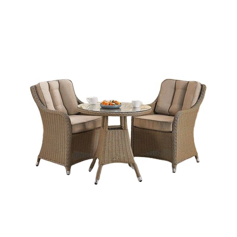 2 seater rattan dining set