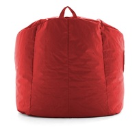 Chaise pouf en forme de citrouille pour l'intérieur Canapé paresseux avec poignée supérieure Sac Pouf pour adultes et enfants