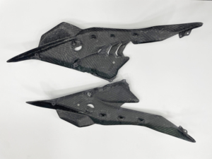AKOSO Nouvelle Arrivée Panneau Latéral Avant en Fibre de Carbone Pré-imprégnée (Dry Carbon) sans Ailerons <span class=keywords><strong>pour</strong></span> Moto BMW S1000RR 2025 2026 - Product Image 2