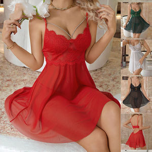 Nouvelle collection 2025 : Lingerie érotique sexy en dentelle florale, nuisette de luxe pour l'été et l'automne, tentation pure et irrésistible, modèle ajouré. - Product Image 3