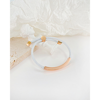 Bracelet réglable personnalisé en corde pour hommes et femmes bracelets en corde élastique cadeaux de bijoux de mode