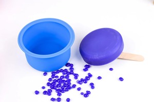 Wally Beauty bol de <span class=keywords><strong>Gel</strong></span> de silice, pot de cire en silicone réutilisable pour chauffe-cire - Product Image 6