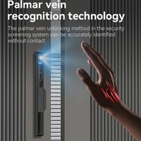 TUYA WLAN-Fingerabdruck-Türschloss mit Aluminiumgehäuse, Biometrische Entriegelung, Gesichts- und Handflächenerkennung, Passwort, IC-Karte, Schlüssel, App-Steuerung, Wasserdicht