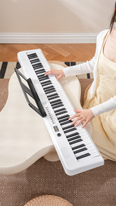 Piano <span class=keywords><strong>Digital</strong></span> Plegable BD <span class=keywords><strong>Music</strong></span> de 88 Teclas, Sensible al Tacto, con Altavoz Integrado, Diseño Ligero, Plástico ABS, Educativo - Product Image 5