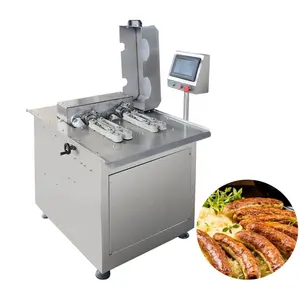 Công nghiệp công nghệ cao Tự động xúc xích linker Twist dây Tie máy xúc xích thắt nút máy buộc cho buộc Salami chorizo