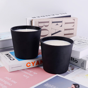 Bougie parfumée en forme de cylindre, cire de soja mélangée, décoration d'intérieur, cadeau - Product Image 1