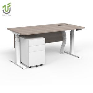 IULTRA Table de travail réglable en hauteur élévatrice électrique dessus stratifié Durable pour grands studios créatifs industriels modernes - Product Image 1