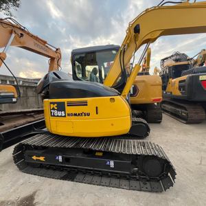 Miniexcavadora Usada Komatsu PC78US PC 78US-10 / Máquina Hidráulica de Orugas de 7 Toneladas Komatsu Pc78-6 Pc78-8 en Venta - Product Image 2