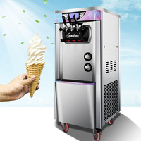 Machine à crème glacée thaïlandaise, 1 poêle, appareil de service pour la maison