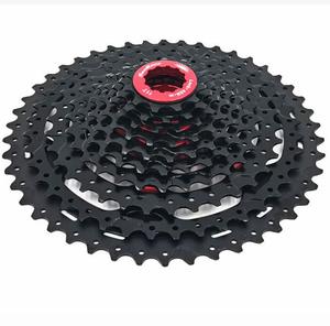 Cassette de vélo de vtt en alliage gris noir CSMX3 <span class=keywords><strong>SUNRACE</strong></span> 10SP 11-46T 10 vitesses - Product Image 1