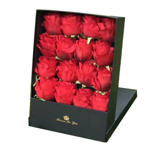 Valentine's Day Flower Box Creative Rose Floral Gift Box Clamshell Packaging Box