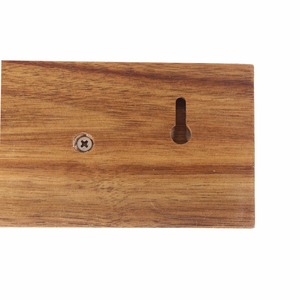 Écologique En Bois D'<span class=keywords><strong>acacia</strong></span> 3 Chevilles Tissu Suspendu Crochets - Product Image 4