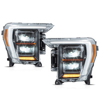 Conjunto de Faros Delanteros LED Estilo Raptor para Ford F150 2015-2020, Luces de Circulación Diurna, Señal de Giro Secuencial, Proyector, Venta al Por Mayor de Fábrica