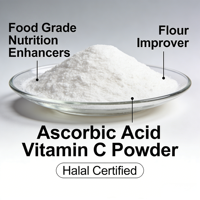 Poudre de vitamine C à l'acide ascorbique avec halal améliorateur de farine rehausseurs de nutrition de qualité alimentaire