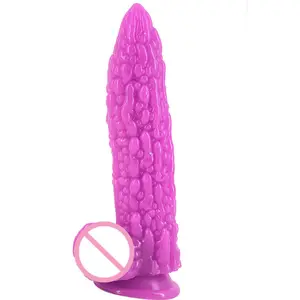 FAAK022 medical PVC anal plug with suction cup cute penis and vagina pictures for female