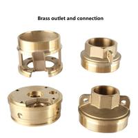 Pompe solaire submersible ACDC 4 pouces 2 CV sans balais pour puits profond de 135 m, eau propre haute pression pour l'agriculture
