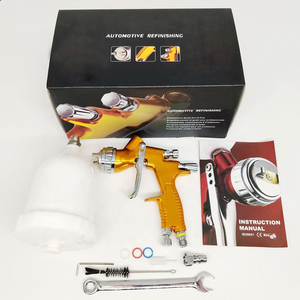 Pistola <span class=keywords><strong>de</strong></span> Pintura <span class=keywords><strong>para</strong></span> Automóviles HVLP <span class=keywords><strong>de</strong></span> Alta Calidad, Fabricada en Aluminio y ABS, Pistola <span class=keywords><strong>de</strong></span> Aire Neumática Profesional <span class=keywords><strong>para</strong></span> Repintado <span class=keywords><strong>de</strong></span> Automóviles, Aerógrafo <span class=keywords><strong>de</strong></span> Doble Acción - Product Image 5
