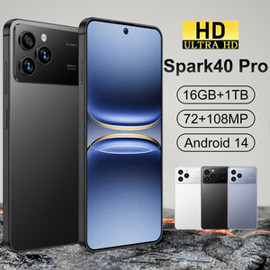 Spark40 Pro โทรศัพท์มือถือ5G HD 7.5นิ้ว + 1440*3040 16GB + 1TB 10 Core 72MP + 108MP 6800mAh แอนดรอยด์14สมาร์ทโฟน - Product Image 5