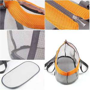 Breathable Mesh <b>Pet</b> Tote Bag Foldable Portable Cat Dog <b>Carrier</b> Bag Lightweight Waterproof <b>Pet</b> Travel Handbag Custom Logo - Product Image 2