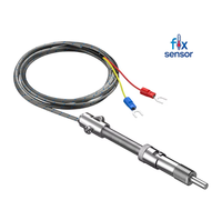 Capteur de température à ressort, thermocouple de type K/E, dispositif de surveillance de la température de haute précision, pour le chauffage