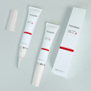 Tube souple transparent de 15 ml pour crème contour des yeux, avec bouchon, personnalisable avec logo, vente en gros - Product Image 1