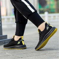 Mode baskets hommes chaussures décontractées Lac-up chaussures légères confortable respirant chaussure de marche Zapatillas Hombre R1637