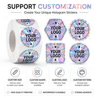 Etiquetas de Seguridad con Código QR Láser Personalizadas, Rollo de Etiquetas Holográficas para Autenticación de Productos, Garantía y Trazabilidad, Venta al por Mayor