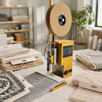 Machine d'étiquetage électrique semi-automatique avec PLC pour l'étiquetage des chaussettes, des serviettes et des vêtements