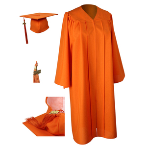 Conjunto <span class=keywords><strong>de</strong></span> Toga <span class=keywords><strong>de</strong></span> Graduación <span class=keywords><strong>de</strong></span> Poliéster Tejido Personalizado al por Mayor, Vestido Académico Negro con Birrete y Chal <span class=keywords><strong>de</strong></span> Cinta para Ceremonia <span class=keywords><strong>de</strong></span> Graduación Universitaria - Product Image 5